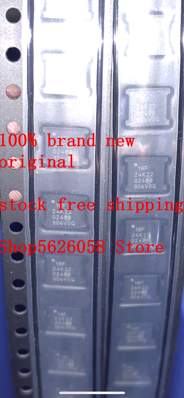 10 / PIC18F24K22-I/ML 18F24K22 PIC18F24K22-I PIC18F24K22 QFN 100%
